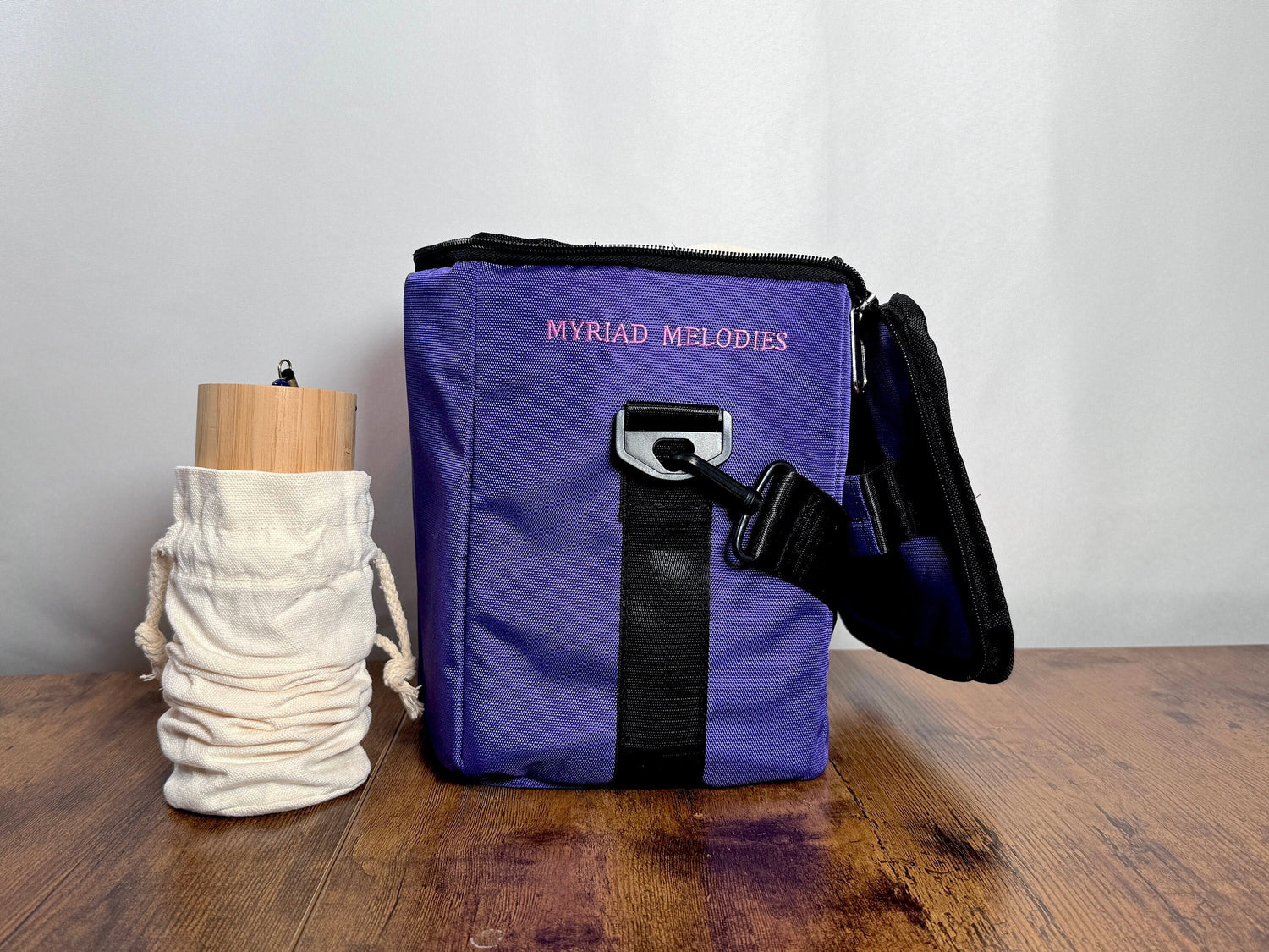 Myriad Melodies' Padded Case for Chimes - Premium Padded Case - Padded Walls for Protection - One Size Fits All - Wind Chimes