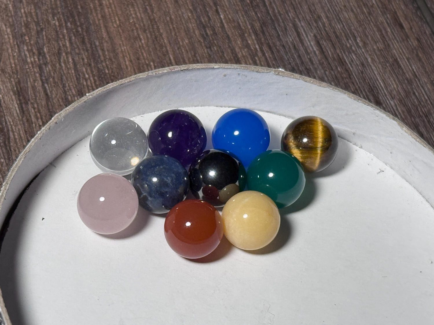 Gemstone Packs for Attenuator Handles - Customize Your Tuning Fork Attenuator for a Tailor Suited Approach - 10mm Crystal Collection Add-ons