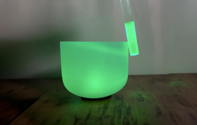 Rainbow Acrylic Striker - Rainbow Illumination Effect for Sound Baths, Performances, and Social Media Content - Singing Bowl Accessory