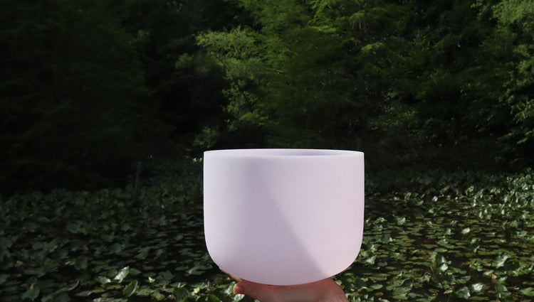 Heart Chakra and Merkaba Soul Purpose Tuning Fork Bundle - Perfect Pitch - Morganite Gemstone Infused, F-Note, Carry Bag, Gift For Her