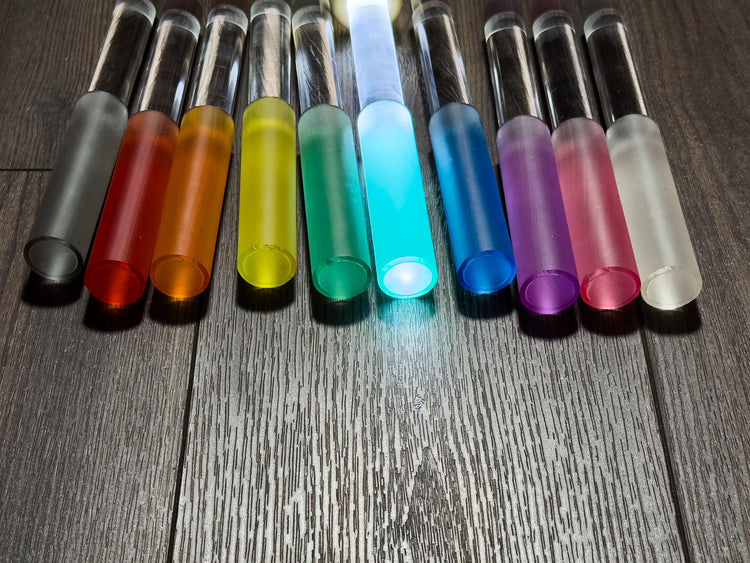 Pastel Crystal Striker - Lights up for Sound Baths and Performances - Select a Color to Match Your Singing Bowl!