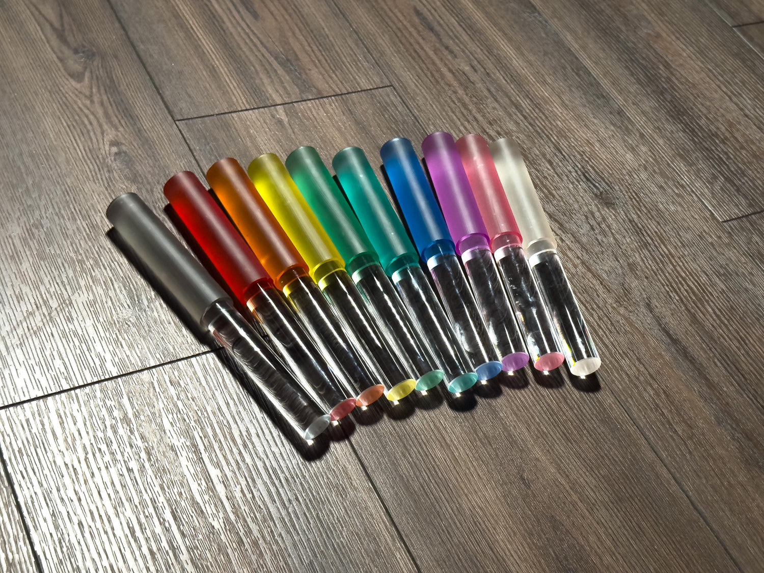 Pastel Crystal Striker - Lights up for Sound Baths and Performances - Select a Color to Match Your Singing Bowl!