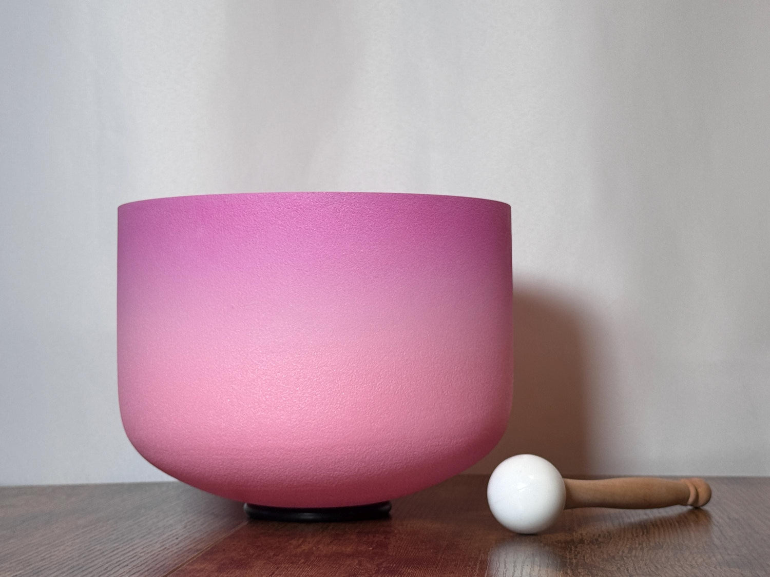 10" Heart Chakra F Note Bowl with 93.96 Schumann Tuning Fork - Perfect Pitch High Vibrational 432hz - Carry Bag, Biofield Vibration