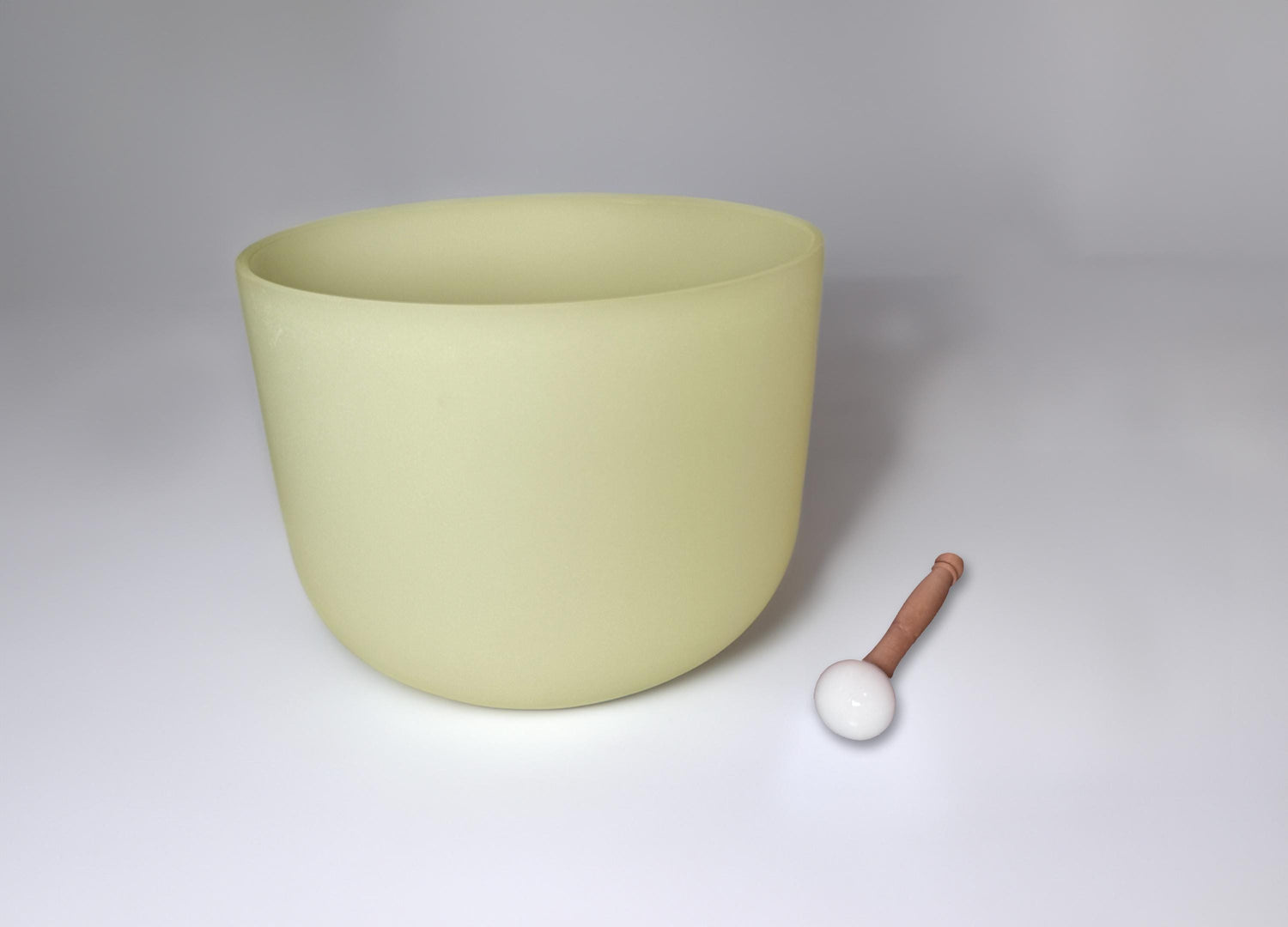 Citrine Gemstone Infused - 432Hz 12" Perfect Pitch D-Note - Mallet, Carry Case - Biofield, Sound Vibration