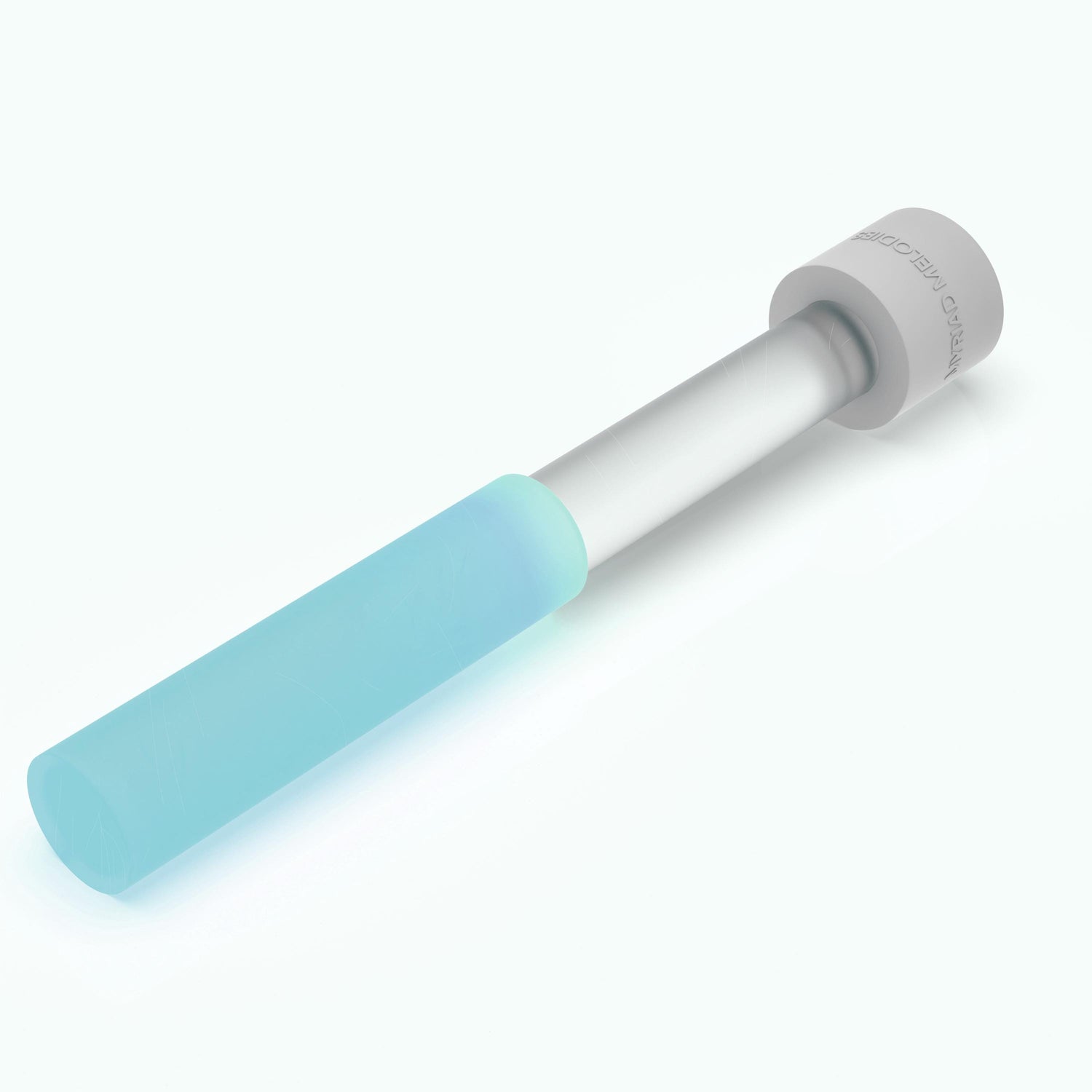 432 Hz 8" Throat Chakra Singing Bowl with Tuning Fork - Perfect Pitch G-Note Sound Bowl with Matching Color Cushion and Light Up Striker