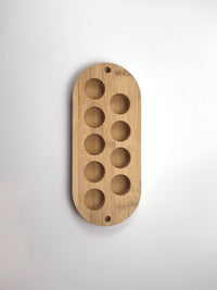 Solfeggio Tube Holder - 10pc Holder for Solfeggio Tubes - Professionally Crafted Holder, Beautiful Aesthetic, Accessory for Tubes, Vibration