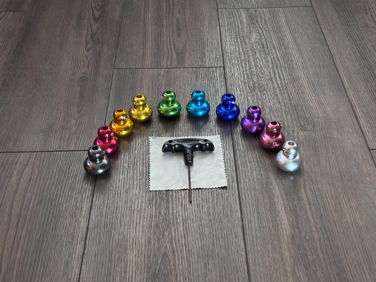 10pc Set - Weighted Boot Premium Full 10pc Set - Ultra Smooth, Rounded Contours, Stimulate Meridian Lines and Chakra Centers, Massage