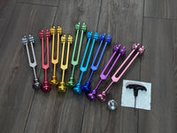Myriad Melodies' Professionally Tuned .25 Secret Solfeggio and 10pc Weighted Boot Attachment - Classic 9pc Set + 93.96 Schumann Bundle