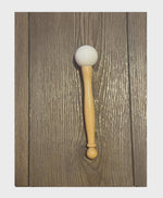 432Hz 8" Sacral Chakra D Note 99.9% Quartz Crystal Singing Bowl - 5 Cents Perfect Pitch, Frosted, Rubber Mallet, With Case