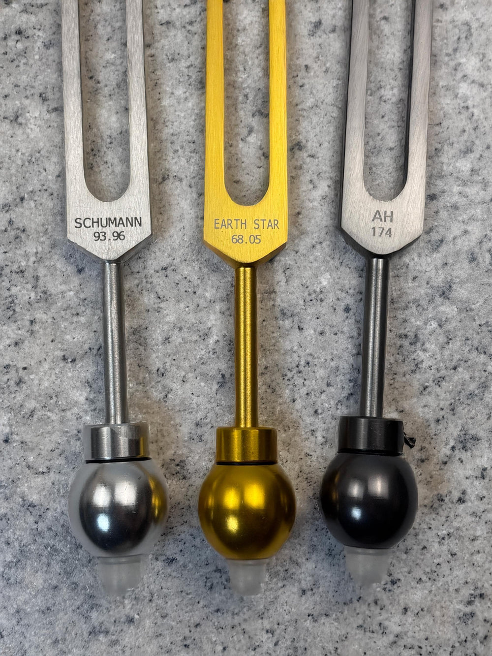 Acupressure Crystal Tip with Essential Oil Application for Tuning Forks - Attachment for Reflexology, Aromatherapy, Cranial Stimulation