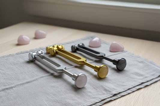 GemBoot Attenuator - Single, 2-Pack, 3-Pack - Rose Quartz, Amethyst - Cabochon, Massage, Biofield
