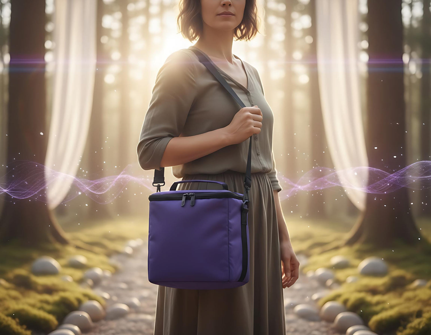 Myriad Melodies' Padded Case for Chimes - Premium Padded Case - Padded Walls for Protection - One Size Fits All - Wind Chimes