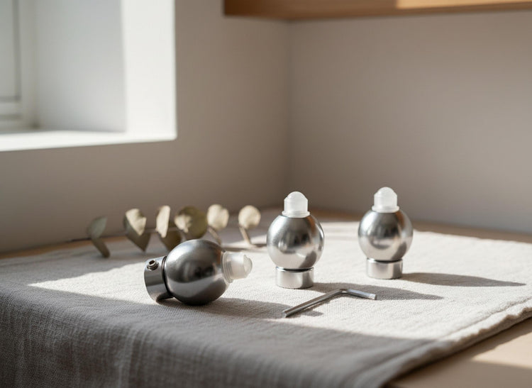 Bulb Attenuator - Essential Oil Application with Tuning Forks - Boot Attachment for Aromatherapy, Spinal Tuning, Cranial Stimulation