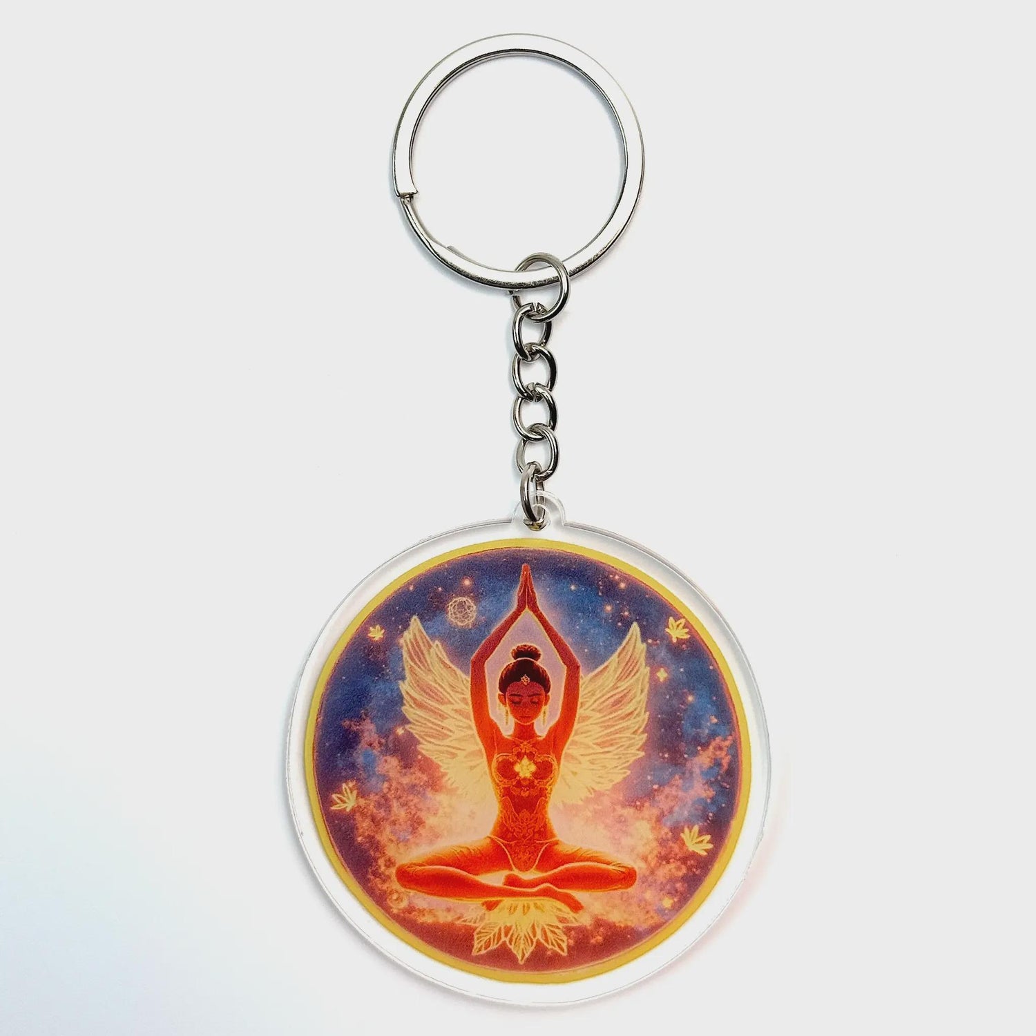 Dakini - Mystical Acrylic Keychain: Unique Gift For Him or Her, Spiritual Symbols