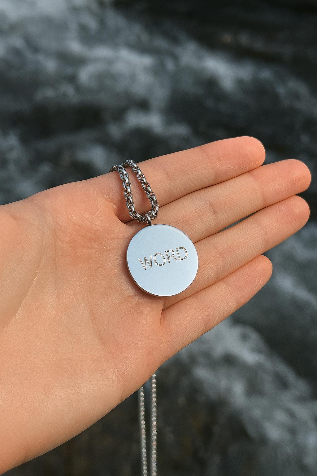 OM with Radiant Blue Color Mystical Beauty Charm For Necklace Jewelry, Spiritual Meditation Symbols, Artisan Craftsmanship, Gift For Her