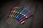Myriad Melodies' Professionally Tuned .25 9pc Chakra Tuning Forks with 10pc Crystal Massage Attenuator Set - Biofield, Sound Vibration