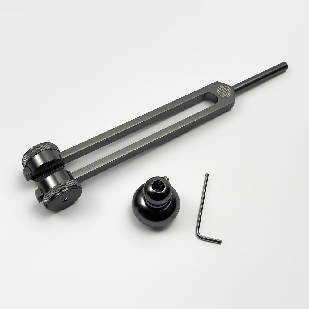 Schumann 93.96 Hz Tuning Fork with Premium Weighted Boot Attachment for Acupressure, Bone-tuning, and Cranial Stimulation