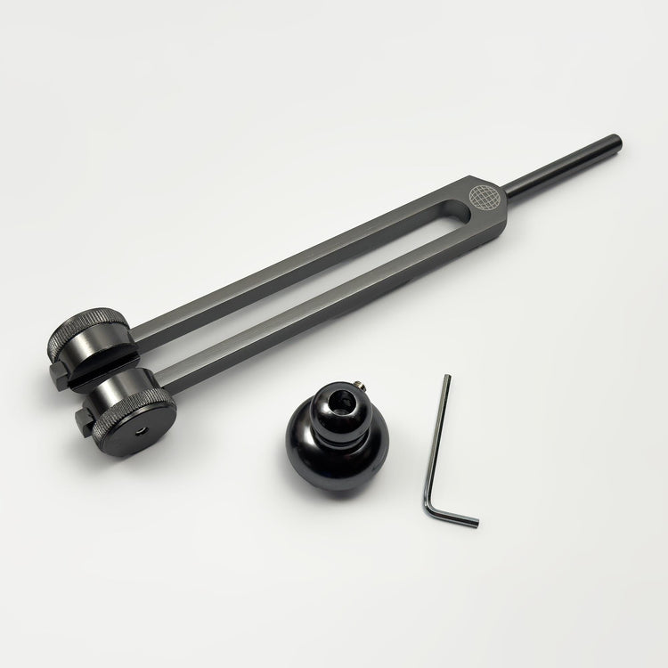 Schumann 93.96 Hz Tuning Fork with Premium Weighted Boot Attachment for Acupressure, Bone-tuning, and Cranial Stimulation