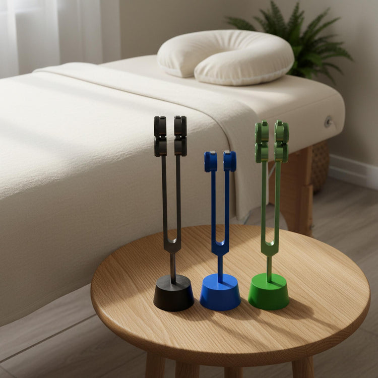Activator Holder - Minimal Noise with Extended Tuning Fork Resonance - Maximum Vibration in 10 Different Color Variations