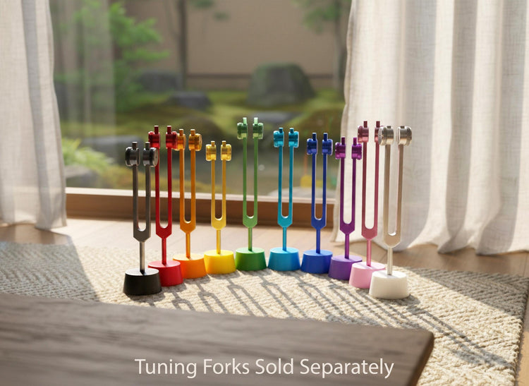 Activator Holder - Minimal Noise with Extended Tuning Fork Resonance - Maximum Vibration in 10 Different Color Variations