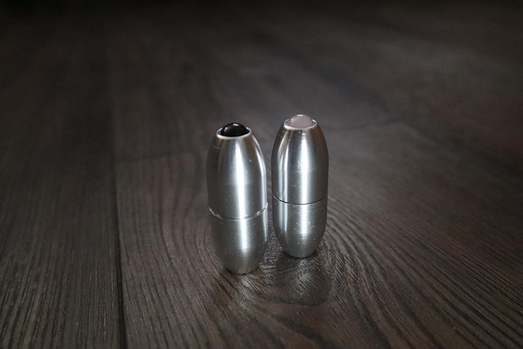 54.81Hz and 62.64Hz Theta Binaural Schumann Set - 7.83Hz Binaural Beat Entrainment - Crystal Attenuator Handle Extender - Silver