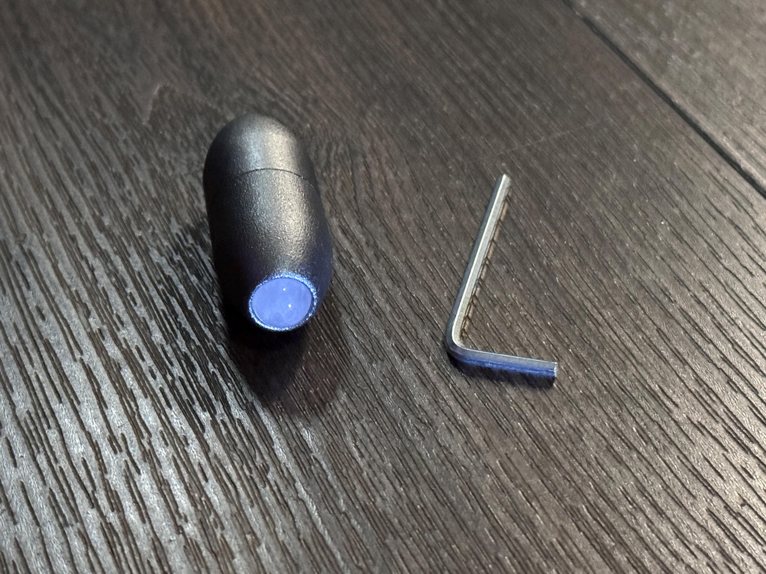 Earthy Gray and Matte Gray Single, 2-Pack, 3-Pack - Crystal Handle Extender for Tuning Forks - Rose Quartz, Black Onyx, Green Aventurine