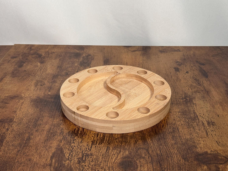 10pc Holder for Crystal Massage Attenuator Handle Set - Holds Gemstone Boots with Tuning Forks Attached for Easy Storage and Retrieval