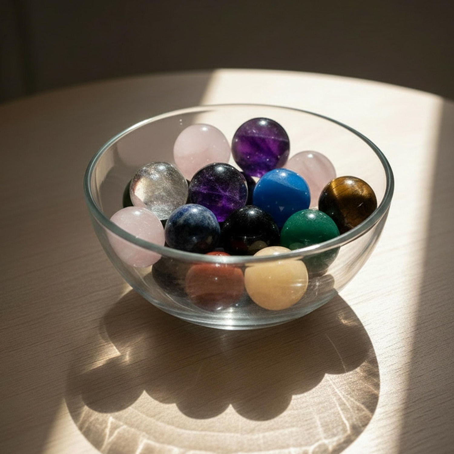 Gemstone Packs for Attenuator Handles - Customize Your Tuning Fork Attenuator for a Tailor Suited Approach - 10mm Crystal Collection Add-ons