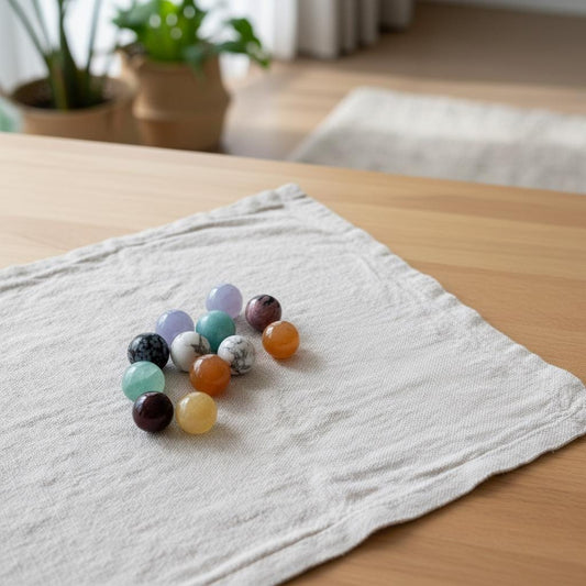 Gemstone Packs for Attenuator Handles - Customize Your Tuning Fork Attenuator for a Tailor Suited Approach - 10mm Crystal Collection Add-ons