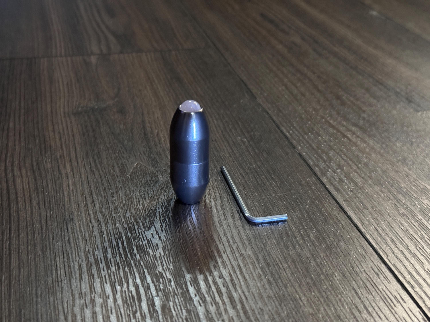 Earthy Gray and Matte Gray Single, 2-Pack, 3-Pack - Crystal Handle Extender for Tuning Forks - Rose Quartz, Black Onyx, Green Aventurine