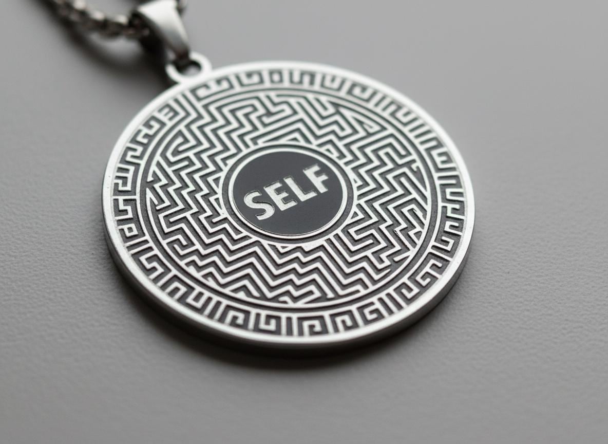 Finding Your Self Mystical Beauty Charm Necklace: Unique Gift For Him or Her, Spiritual Symbols