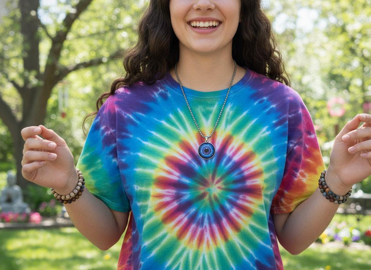 Third Eye Vision Mystical Beauty Charm Necklace: Unique Gift For Him or Her, Spiritual Symbols