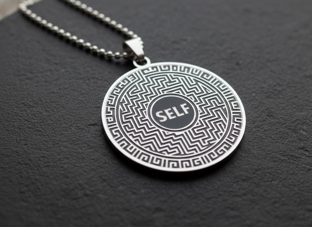 Finding Your Self Mystical Beauty Charm Necklace: Unique Gift For Him or Her, Spiritual Symbols