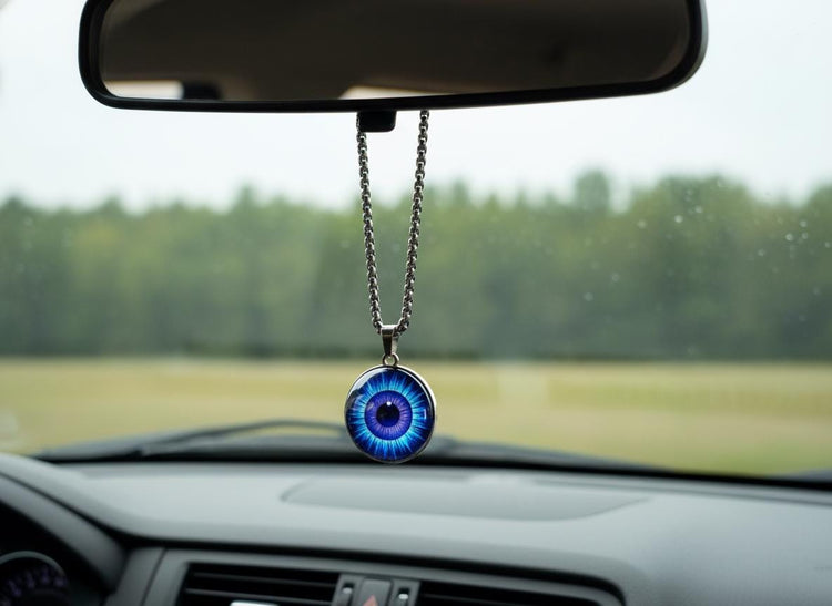 Third Eye Vision Mystical Beauty Charm Necklace: Unique Gift For Him or Her, Spiritual Symbols