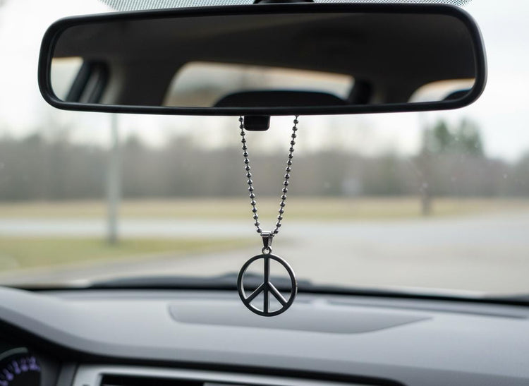 Peace Symbol Mystical Beauty Charm Necklace: Unique Gift For Him or Her, Spiritual Symbols