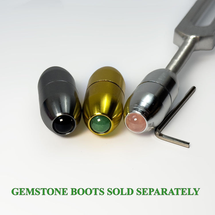 128 Hz OTTO Tuning Fork with Drawstring Pouch and Striker - Osteophonic, Acupressure, Cranial Stimulation