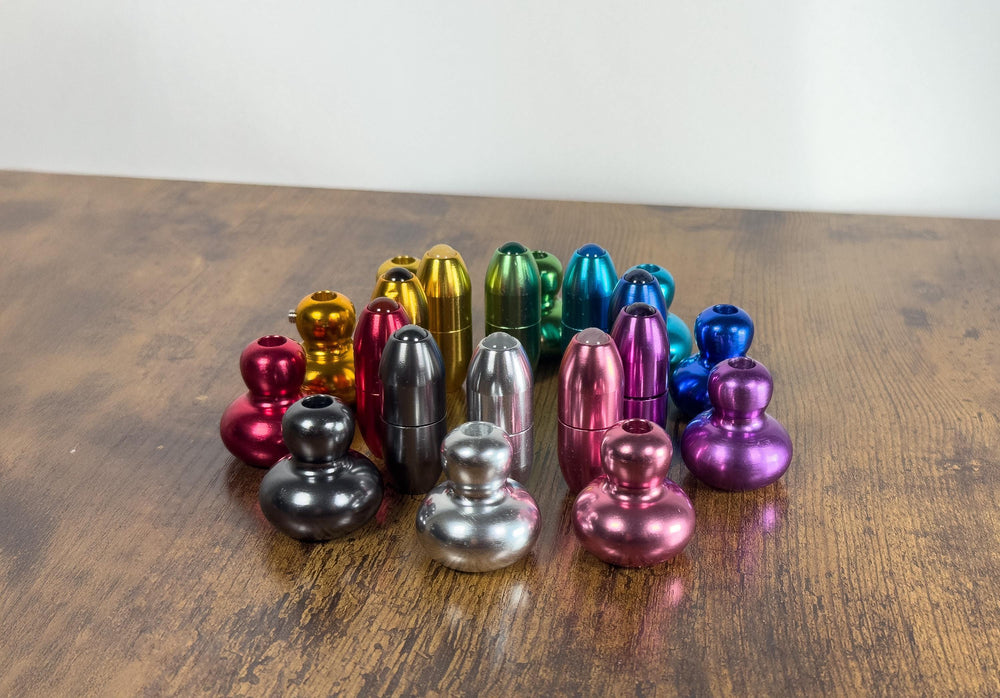 20pc Set - Crystal Handle Extender and Weighted Boot Bundle - Ultra Smooth, Stimulate Meridian Lines and Chakra Centers, Massage