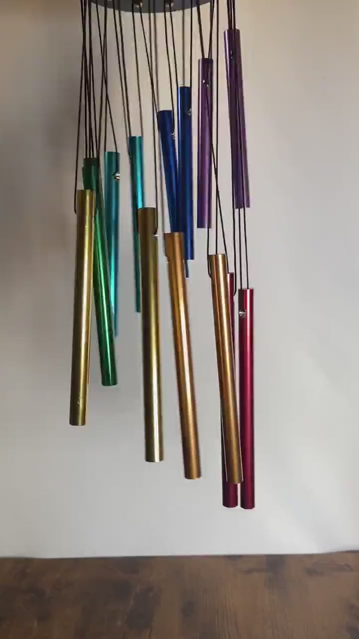 Rainbow Chimes - Natural Melodies Played By The Wind, Sound Vibration
