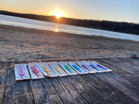 Myriad Melodies' Unweighted Set Of All 9 Solfeggio Frequencies Best Tuning Forks For Vibration With Individually Marked Bags and Strikers