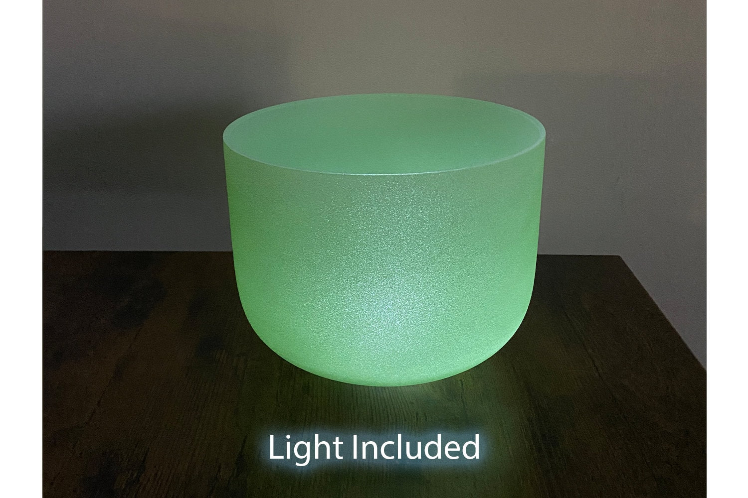 Iridescent Light 8" Singing Bowl - 432 Hz 99.99% Quartz Crystal Singing Bowl, Cushion, And Mallet