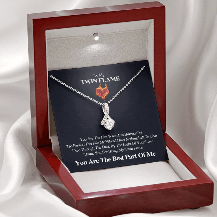 Twin Flame - Gift For Her, Gift For Him, Romance, Anniversary, Gift
