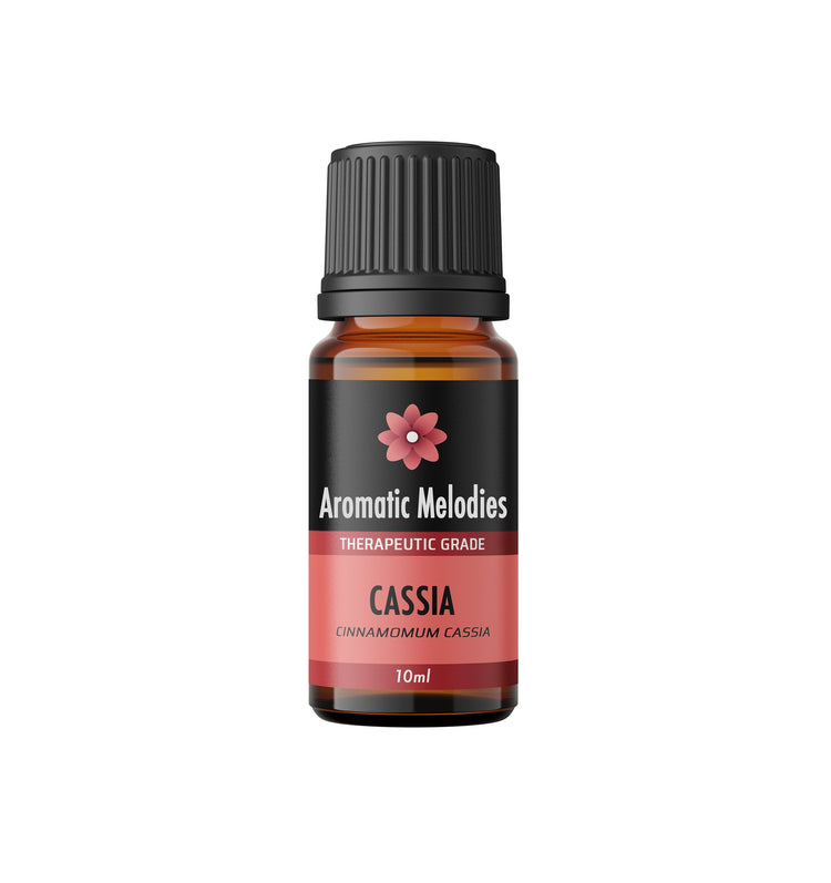 Cassia Essential Oil - Premium 100% Natural Therapeutic Grade - Oil Diffuser, Massage, Fragrance, Soap, Candles