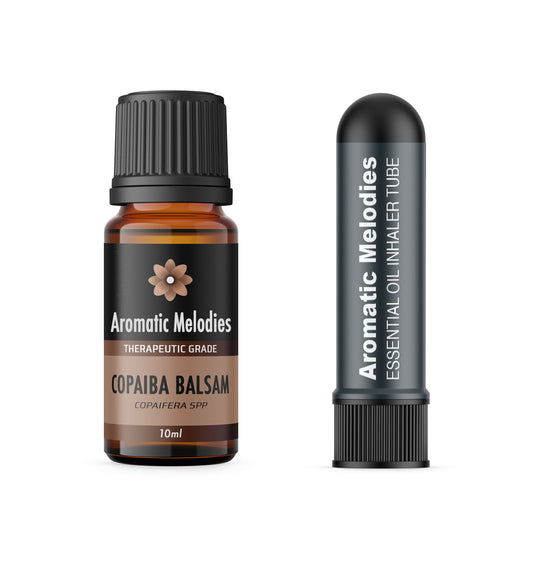 Copaiba Balsam Essential Oil - Premium 100% Natural Therapeutic Grade - Oil Diffuser, Massage, Fragrance, Soap, Candles