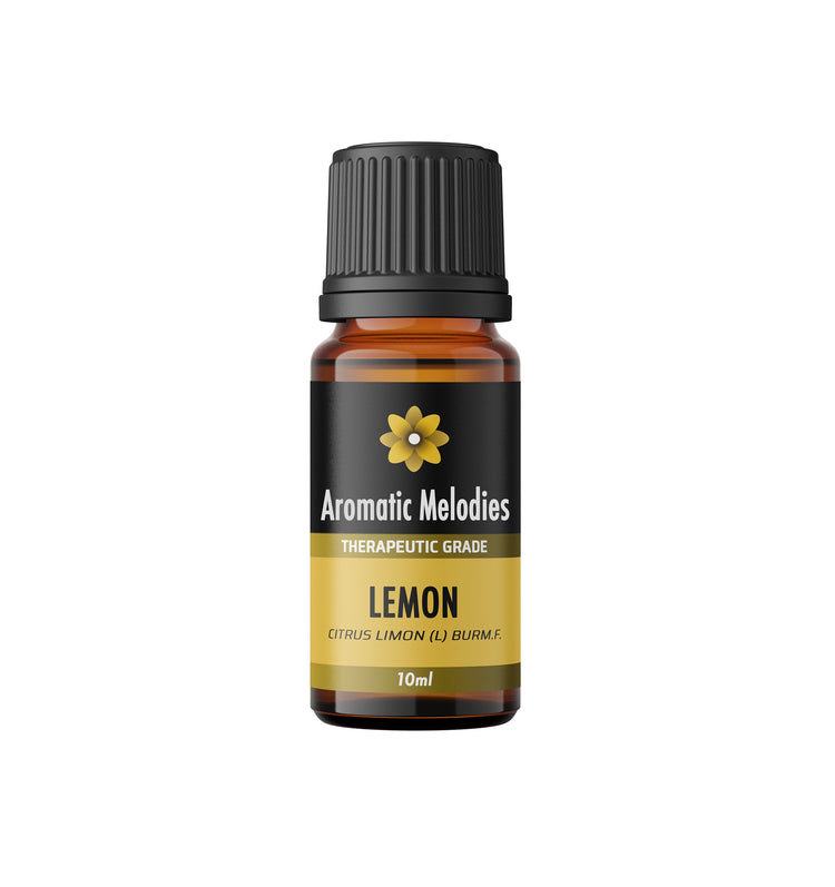 Lemon Essential Oil - Premium 100% Natural Therapeutic Grade - Oil Diffuser, Massage, Fragrance, Soap, Candles