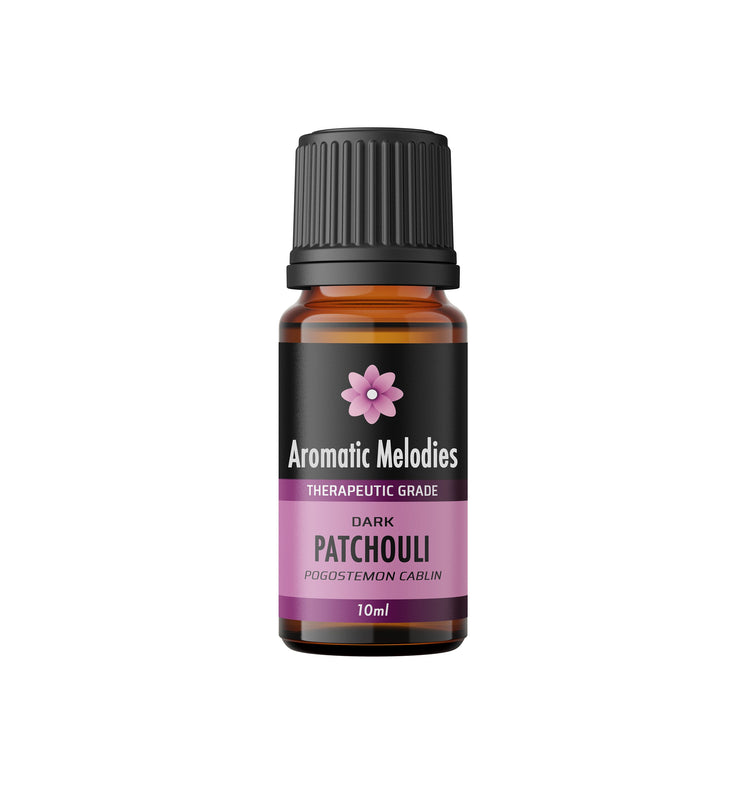 Patchouli Dark Essential Oil - Premium 100% Natural Therapeutic Grade - Oil Diffuser, Massage, Fragrance, Soap, Candles